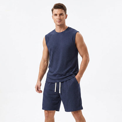📢📢51% OFF !! ⏰Men's Casual Sportswear Tank Top & Shorts Set