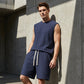 📢📢51% OFF !! ⏰Men's Casual Sportswear Tank Top & Shorts Set