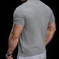 👕 LIMITED-TIME 55% OFF! ✨ Breathable V-Neck Knit Tee – Textured Finish, Athletic Fit, Gym to Street 🏋️