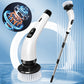 💪 50% OFF !!!⏰Rechargeable Cleaning Brush with Telescopic Pole & 8 Heads — No Bending, No Kneeling, Just Effortless Cleaning