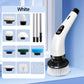 💪 50% OFF !!!⏰Rechargeable Cleaning Brush with Telescopic Pole & 8 Heads — No Bending, No Kneeling, Just Effortless Cleaning