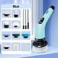 💪 50% OFF !!!⏰Rechargeable Cleaning Brush with Telescopic Pole & 8 Heads — No Bending, No Kneeling, Just Effortless Cleaning