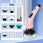 💪 50% OFF !!!⏰Rechargeable Cleaning Brush with Telescopic Pole & 8 Heads — No Bending, No Kneeling, Just Effortless Cleaning