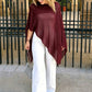 🔥Only £14.99 Last Day Promotion!🎁Women's Hollow Out Knit Shawl Poncho