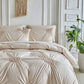 🛏️ 50% OFF !!!☁️Elegant Pinch Pleat Duvet Cover Set