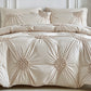 🛏️ 50% OFF !!!☁️Elegant Pinch Pleat Duvet Cover Set