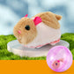 🐹 Electric Plush Hamster Rolling Ball Toy – Crafted from child-safe, soft plush materials with no sharp edges. Built to withstand bumps & tumbles, and easy to wipe clean after messy play 🧼