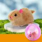🐹 Electric Plush Hamster Rolling Ball Toy – Crafted from child-safe, soft plush materials with no sharp edges. Built to withstand bumps & tumbles, and easy to wipe clean after messy play 🧼