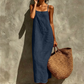 🎁2026 New Arrivals 55% OFF💥Women's Casual Solid Color Slip Dress