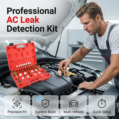 📢📢53% OFF !! ⏰Universal Automotive Air Conditioning Leak Detection