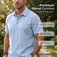 🎁2026 New Arrivals 55% OFF💥Men Summer Linen Set Loose Shirt and Cargo Shorts Two Piece Outfit