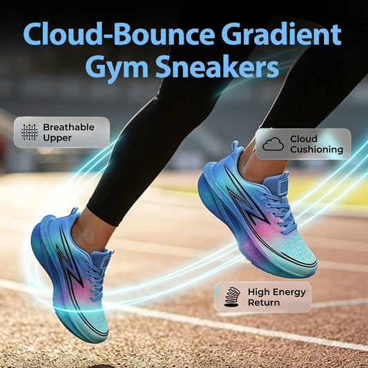 🏞️ New Arrivals 50% OFF💥Breathable Mesh Cushion Sole Trainers – A versatile hybrid built for the treadmill and the trail. Breathable mesh keeps feet cool, while the cushioned sole absorbs impact on concrete, grass & gravel paths 🏃‍♂️