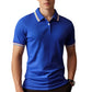 🚆 LIMITED-TIME 50% OFF! ⏰Men's Contrast Lapel Quick-Dry Short Sleeve T-Shirt – A crisp, collared look without the weight of a full polo. Quick-dry, crease-resistant fabric for busy mornings & commutes. Pairs perfectly with chinos, jeans & shorts 🕶️