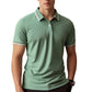 🚆 LIMITED-TIME 50% OFF! ⏰Men's Contrast Lapel Quick-Dry Short Sleeve T-Shirt – A crisp, collared look without the weight of a full polo. Quick-dry, crease-resistant fabric for busy mornings & commutes. Pairs perfectly with chinos, jeans & shorts 🕶️