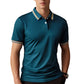 🚆 LIMITED-TIME 50% OFF! ⏰Men's Contrast Lapel Quick-Dry Short Sleeve T-Shirt – A crisp, collared look without the weight of a full polo. Quick-dry, crease-resistant fabric for busy mornings & commutes. Pairs perfectly with chinos, jeans & shorts 🕶️