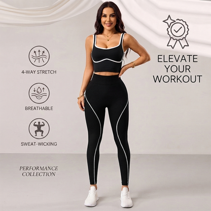 🎁New Arrivals 50% OFF💥Women's High-Stretch Sports Bra & Leggings Set