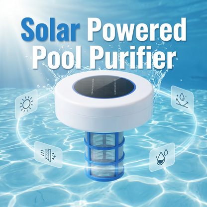 🥳2026 New Version🌊Solar Powered Pool Purifier