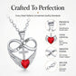 🎁New Arrivals 50% OFF💖 Infinity Heart Cross Necklace with Wing Pendant – Faith & Eternal Love ✨