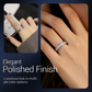 💍New Arrivals 50% OFF💥Titanium Steel Rotatable Spinner Ring with Zirconia – Sparkling Fidget Anxiety Relief Band, Stackable Daily Wear Wedding Promise Ring for Men Women