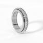 💍New Arrivals 50% OFF💥Titanium Steel Rotatable Spinner Ring with Zirconia – Sparkling Fidget Anxiety Relief Band, Stackable Daily Wear Wedding Promise Ring for Men Women