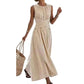 🎁New Arrivals 50% OFF💥Women Casual Striped Maxi Dress Sleeveless🎀👗