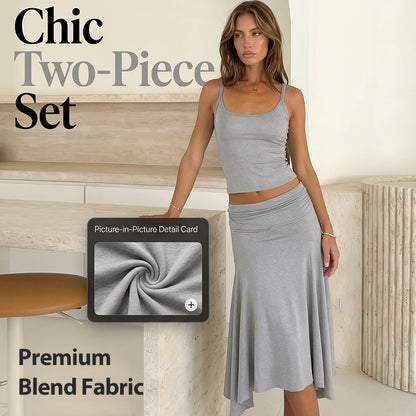 🎁New Arrivals 55% OFF💥Chic Two-Piece Set – Flattering Silhouette, Premium Soft Fabric, Day-to-Night Versatile Style 👗✨