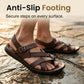 🦶55% OFF NOW! ☀️ Men Roman Sandals – Soft sole & casual style – Perfect for summer, beach or walks – comfortable and breathable 🌊🦶✨