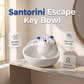 ⏳🔥LIMITED-TIME 57% OFF! ⏰Blue and White Ocean Theme Key Holder Tray Ceramic Home Decor