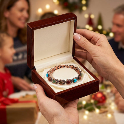 🎁New Arrivals 50% OFF💥Antique Copper Finish Magnetic Stone Bracelet