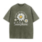 🌼👕 LIMITED TIME 50% OFF! Vintage Washed Daisy T-Shirt – Soft Breathable Blend, Relaxed Drop Shoulder Fit and Retro Everyday Style