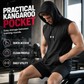 🏃‍♂️Sleeveless Gym Hoodie – Full range of motion & cool comfort – Move without limits.