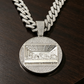 ⛓️New Arrivals 50% OFF🔥 Men’s Statement Cuban Pendant Chain – Bold Iced Links, Oversized Pendant & Powerful Street Style