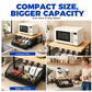 🍳 50% OFF NOW! 🗄️ 2-Tier Kitchen Microwave Stand with Slide-Out Drawer – Heavy-Duty Countertop Shelf, Space-Saving & Easy Access ✨