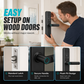 ⏳🔥LIMITED-TIME 50% OFF! ⏰Smart Fingerprint Door Lock for Indoor Wooden Doors No Drilling Needed