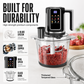 🍳 60% OFF! 🥗 Food Processor – Touch control, glass bowl & versatile ✨