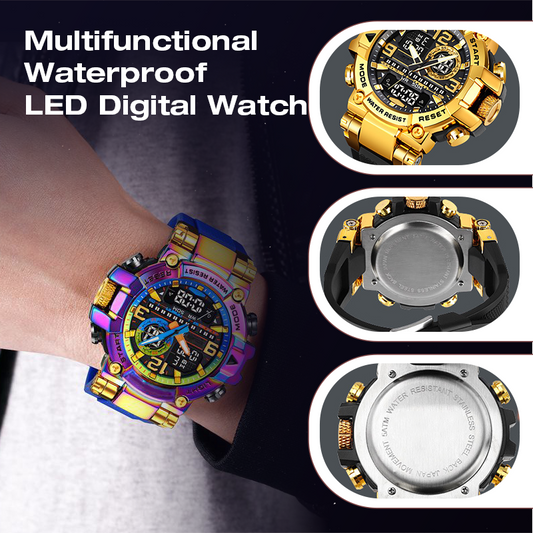 📢📢53% OFF !!!⏰Multifunctional Waterproof LED Digital Watch