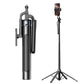 📸56% OFF NOW!⏰ 4-Leg Selfie Stick Tripod for Phone – All-in-One Extendable Selfie Stick & Tripod Stand, 360° Rotation with Bluetooth Remote, Portable Cell Phone Holder for Travel, Vlogging & Outdoor Shooting