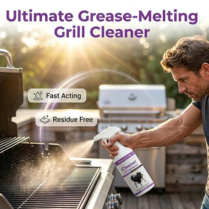 🥳2026 HOT SALE🥳💞50K+ SOLD!✨ 💝Spray. Wipe. Grill. The ultimate grease-melting cleaner that makes post-BBQ cleanup actually painless. 🧽✨