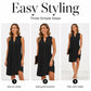 🌿Pleated V-Neck Dress – Lightweight fabric & effortless elegance – Elevate your everyday look.