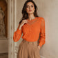 🎁New Arrivals 50% OFF💥Women's Elegant Lace Patchwork Top – Feminine Detail & Effortless Everyday Style🤍