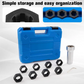 🔧 2026 HOT SALE✨50K+ SOLD!🛠️ 10-Piece Axle Spindle Thread Chaser Set