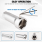 🔧 2026 HOT SALE✨50K+ SOLD!🛠️ 10-Piece Axle Spindle Thread Chaser Set