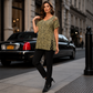 💃New Arrivals 57% OFF💞Women's T-shirt with leopard pattern, loose fit, V-neck