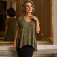 💃New Arrivals 57% OFF💞Women's T-shirt with leopard pattern, loose fit, V-neck