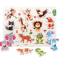 🥳2026 HOT SALE🥳💞50% OFF!✨ 💝Montessori Wooden Peg Puzzle for Toddlers 🧩 Little Hands, Big Discoveries – A Classic First Puzzle for Curious Minds ✨