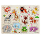 🥳2026 HOT SALE🥳💞50% OFF!✨ 💝Montessori Wooden Peg Puzzle for Toddlers 🧩 Little Hands, Big Discoveries – A Classic First Puzzle for Curious Minds ✨
