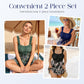 🏖️ New Arrivals 50% OFF✨Skirted Tankini Set – Tummy Control Plus Size Fit 💙