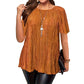 🌸New Arrivals 57% OFF!⏰Flattering Pleated Plus Blouse