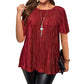 🌸New Arrivals 57% OFF!⏰Flattering Pleated Plus Blouse