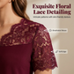🎁New Arrivals 50% OFF💥Women's Lace V-Neck Short Sleeve Top